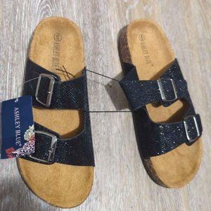 Ashley blue Womens Size 6 Sandals New